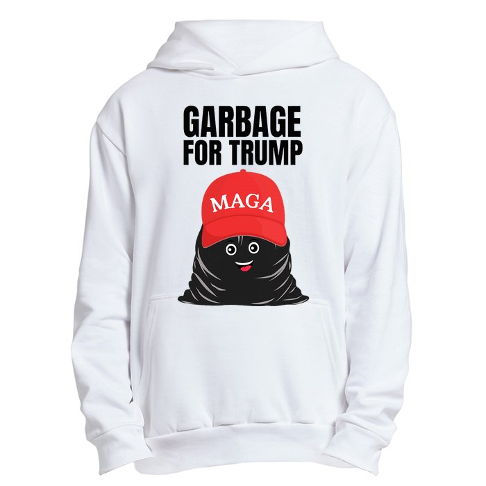 Proud Maga Garbage For Trump Supporter Trash Bag Cartoon Urban Pullover Hoodie