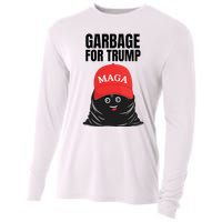 Proud Maga Garbage For Trump Supporter Trash Bag Cartoon Cooling Performance Long Sleeve Crew