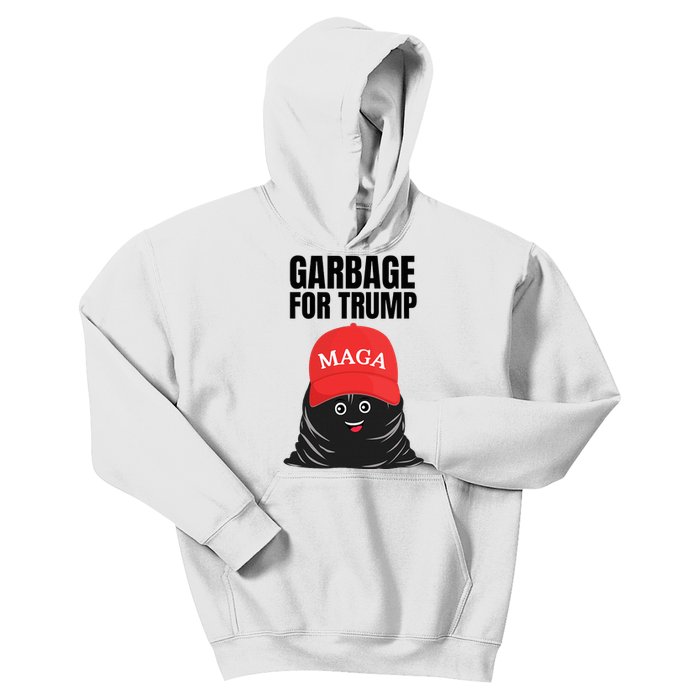 Proud Maga Garbage For Trump Supporter Trash Bag Cartoon Kids Hoodie