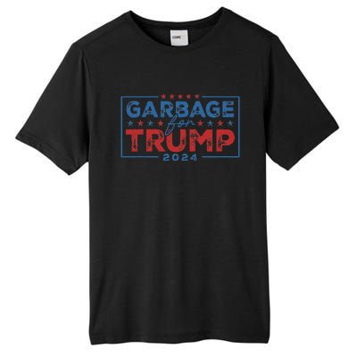 Proud Maga Garbage For Trump Supporter Tall Fusion ChromaSoft Performance T-Shirt