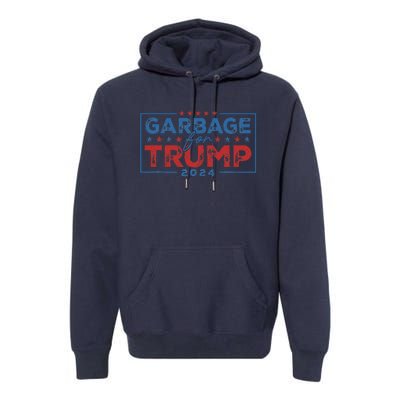 Proud Maga Garbage For Trump Supporter Premium Hoodie