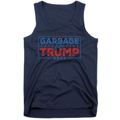 Proud Maga Garbage For Trump Supporter Tank Top