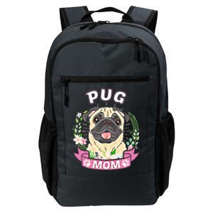 Pug Mom Gift Mothers Day Gift Daily Commute Backpack