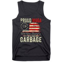 Proud Maga Garbage Make American Garbage Great Again Tank Top