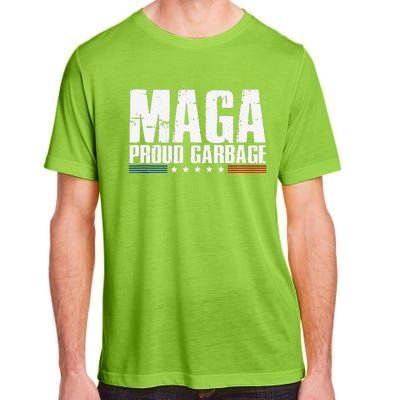 Proud Maga Garbage Trump Supporter Adult ChromaSoft Performance T-Shirt