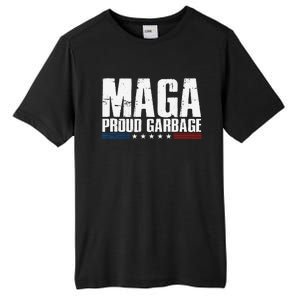 Proud Maga Garbage Trump Supporter Tall Fusion ChromaSoft Performance T-Shirt