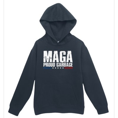 Proud Maga Garbage Trump Supporter Urban Pullover Hoodie