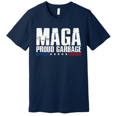 Proud Maga Garbage Trump Supporter Premium T-Shirt