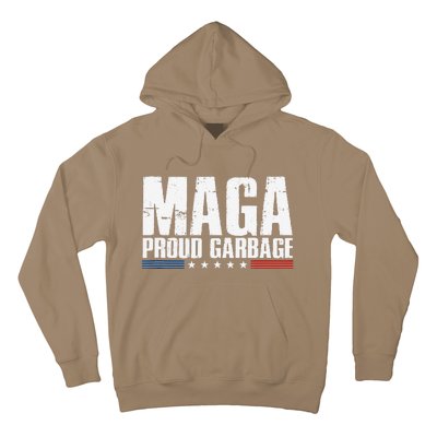 Proud Maga Garbage Trump Supporter Hoodie