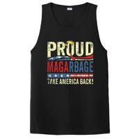 Proud Maga Garbage Proud To Be Garbage Trump PosiCharge Competitor Tank