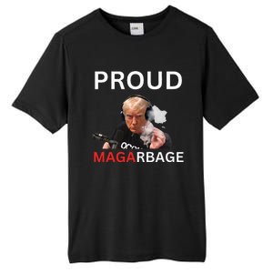 Proud Maga Garbage Proud To Be Garbage Trump Tall Fusion ChromaSoft Performance T-Shirt