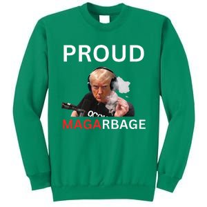 Proud Maga Garbage Proud To Be Garbage Trump Sweatshirt