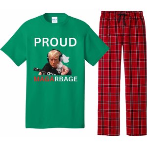 Proud Maga Garbage Proud To Be Garbage Trump Pajama Set