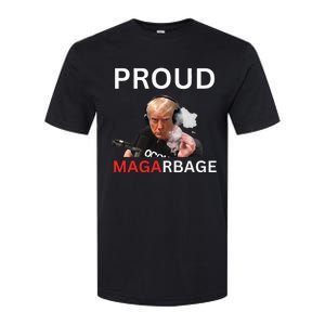 Proud Maga Garbage Proud To Be Garbage Trump Softstyle CVC T-Shirt