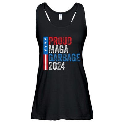 Proud Maga Garbage 2024 Ladies Essential Flowy Tank