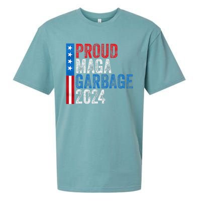 Proud Maga Garbage 2024 Sueded Cloud Jersey T-Shirt