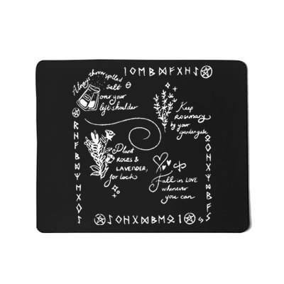 Practical Magic Gardening Card Gardeners Plant Lovers Gift Mousepad