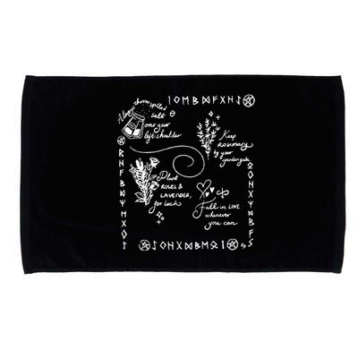 Practical Magic Gardening Card Gardeners Plant Lovers Gift Microfiber Hand Towel