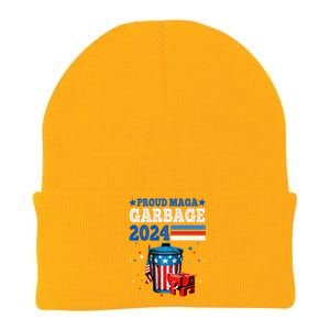 Proud Maga Garbage Trump Supporter Knit Cap Winter Beanie