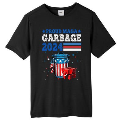 Proud Maga Garbage Trump Supporter Tall Fusion ChromaSoft Performance T-Shirt