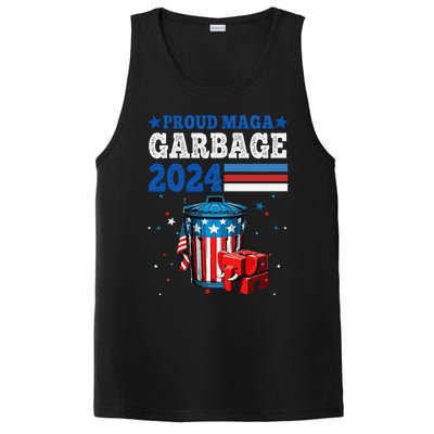 Proud Maga Garbage Trump Supporter PosiCharge Competitor Tank