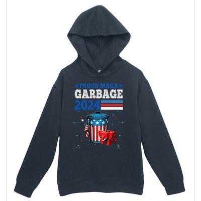 Proud Maga Garbage Trump Supporter Urban Pullover Hoodie