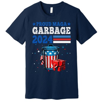 Proud Maga Garbage Trump Supporter Premium T-Shirt