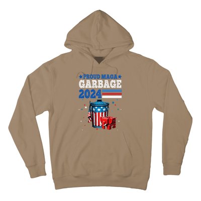 Proud Maga Garbage Trump Supporter Hoodie