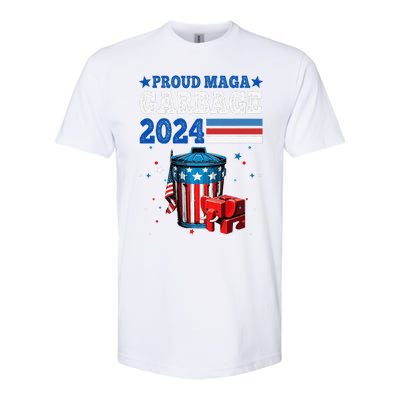 Proud Maga Garbage Trump Supporter Softstyle CVC T-Shirt