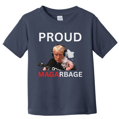 Proud Maga Garbageproud To Be Garbage Trump Supporters Toddler T-Shirt