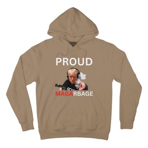 Proud Maga Garbageproud To Be Garbage Trump Supporters Hoodie