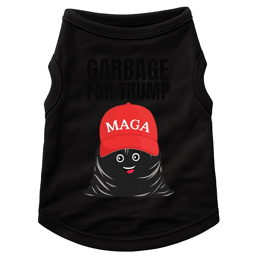 Proud Maga Garbage For Trump Supporter Trash Bag Cartoon Gift Doggie Tank