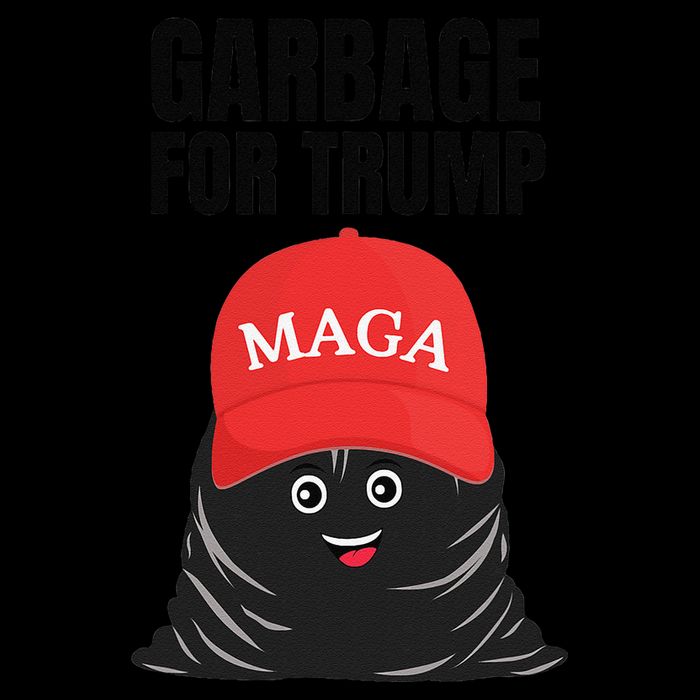 Proud Maga Garbage For Trump Supporter Trash Bag Cartoon Gift Toddler Hoodie