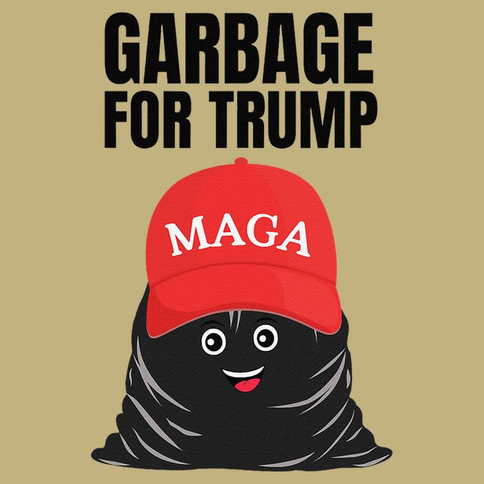Proud Maga Garbage For Trump Supporter Trash Bag Cartoon Gift Hoodie