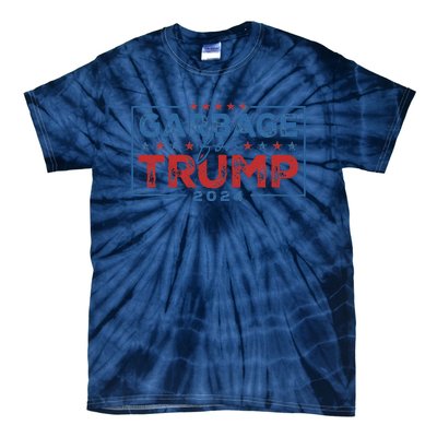 Proud Maga Garbage For Trump Supporter Gift Tie-Dye T-Shirt