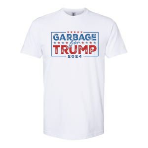 Proud Maga Garbage For Trump Supporter Gift Softstyle CVC T-Shirt