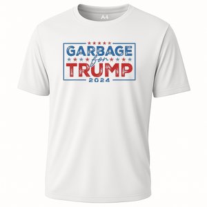 Proud Maga Garbage For Trump Supporter Gift Cooling Performance Crew T-Shirt