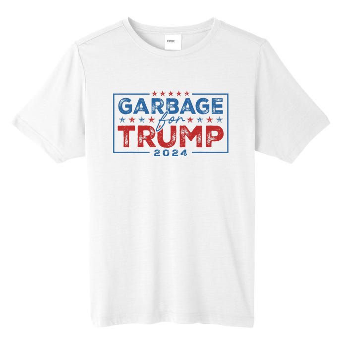 Proud Maga Garbage For Trump Supporter Gift Tall Fusion ChromaSoft Performance T-Shirt