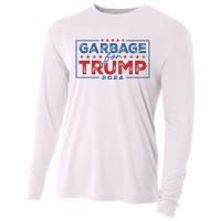 Proud Maga Garbage For Trump Supporter Gift Cooling Performance Long Sleeve Crew