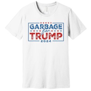 Proud Maga Garbage For Trump Supporter Gift Premium T-Shirt