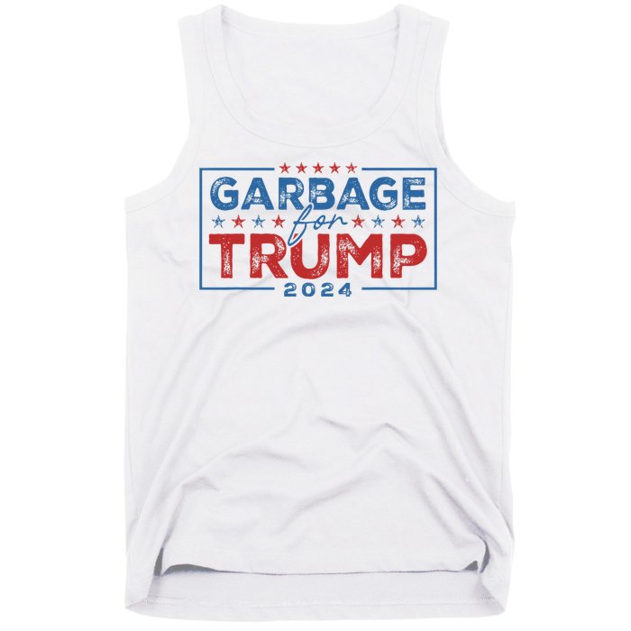 Proud Maga Garbage For Trump Supporter Gift Tank Top