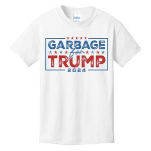 Proud Maga Garbage For Trump Supporter Gift Kids T-Shirt