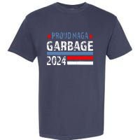 Proud Maga Garbage Trump Supporter Trump Vance 2024 Premium Garment-Dyed Heavyweight T-Shirt