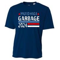 Proud Maga Garbage Trump Supporter Trump Vance 2024 Premium Cooling Performance Crew T-Shirt