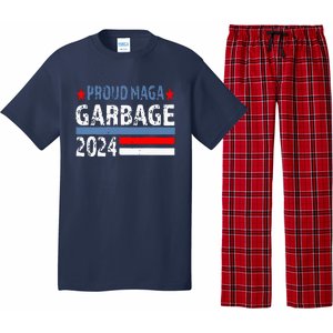 Proud Maga Garbage Trump Supporter Trump Vance 2024 Premium Pajama Set