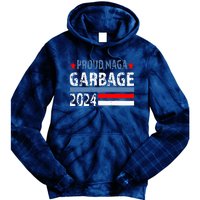 Proud Maga Garbage Trump Supporter Trump Vance 2024 Premium Tie Dye Hoodie