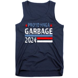 Proud Maga Garbage Trump Supporter Trump Vance 2024 Premium Tank Top