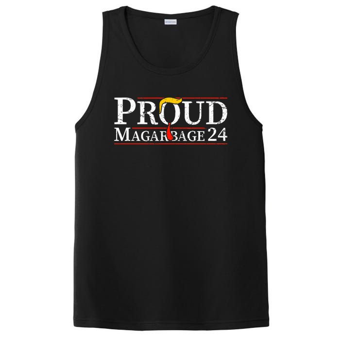 Proud Maga Garbage Trump 2024 Supporters PosiCharge Competitor Tank