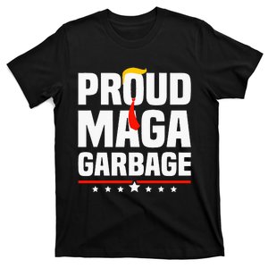 Proud Maga Garbage Trump 2024 Political Supporters T-Shirt