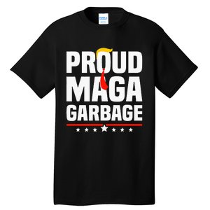 Proud Maga Garbage Trump 2024 Political Supporters Tall T-Shirt